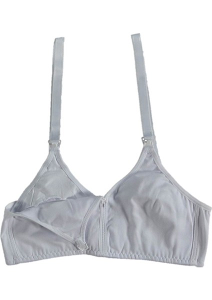 Kadın Beyaz Penye Pamuklu Kolay Açılabilir Kancalı Emzirme Sütyeni fiyatları