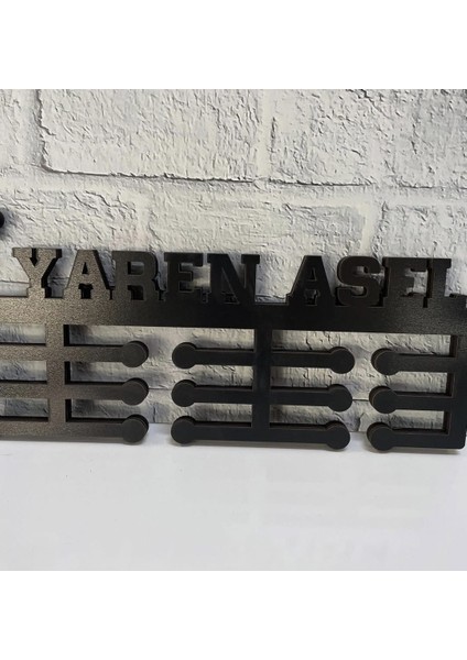 Voleybol Sporcu Kişiye Özel Madalya Askısı – 10 mm Siyah Mdf – Dekoratif Askılık indirimleri