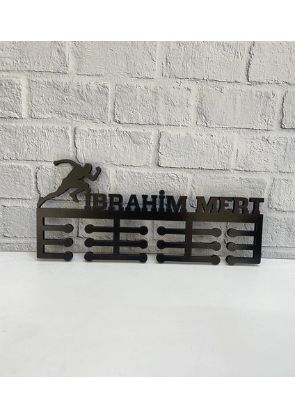 Koşu Sporcu Kişiye Özel Madalya Askısı – 10 mm Mdf – Dayanıklı Madalya Askılığı