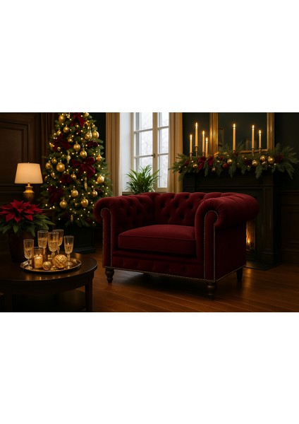 Equestrıan Kadife Tekli Berjer fiyatları