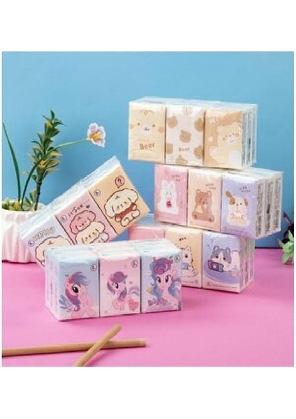 9lu Cep Mendili Figürlü