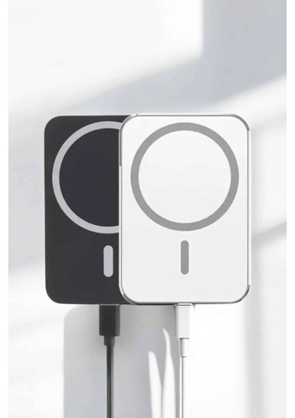 Kablosuz Şarj Aleti Magsafe Araç Içi Manyetik Şarj 15W Ios Uyumlu