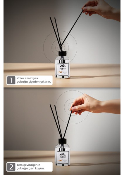 Çankırı Tuzu Bambu Çubuklu Oda Kokusu 110 ml | Red Diffuser Ortam Kokusu