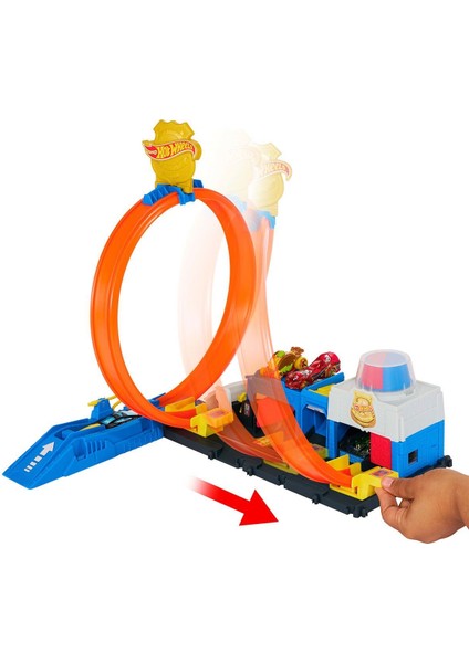 JBM71 Hot Wheels Polis Istasyonu Oyun Seti