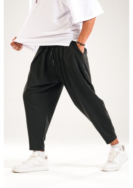 Siyah Pileli Yarım Şalvar COC1340 modelleri