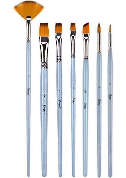 25X35 Tuval Brons Yağlı Boya ve Akrilik Fırçası Sentetik 7"li Artdeco 140 ml 6 Renk Akrilik fiyatları
