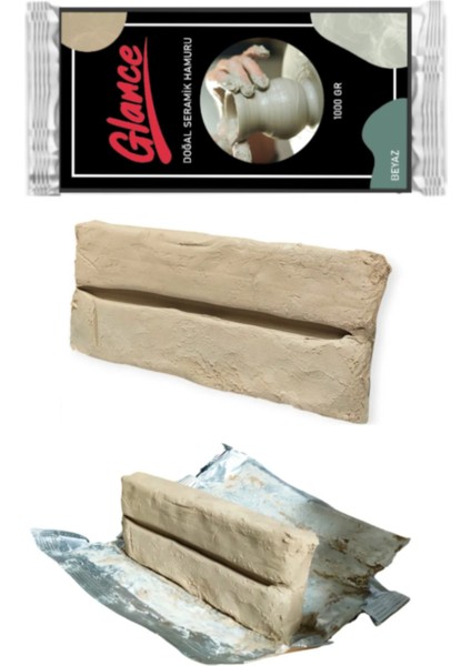 Doğal Seramik Hamuru Seramik Hamuru 1000 gr Guaj Boya 6X15ML Doku Sünger Set fiyatları
