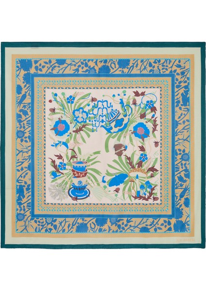 Desenli Modal Eşarp Enjoy Zümrüt fırsatları