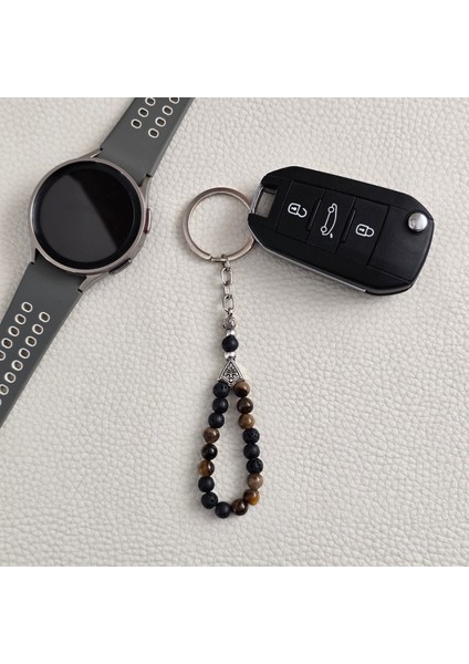 Doğaltaş Anahtarlık ( Lav Taşı ve Kaplan Gözü) fiyatları