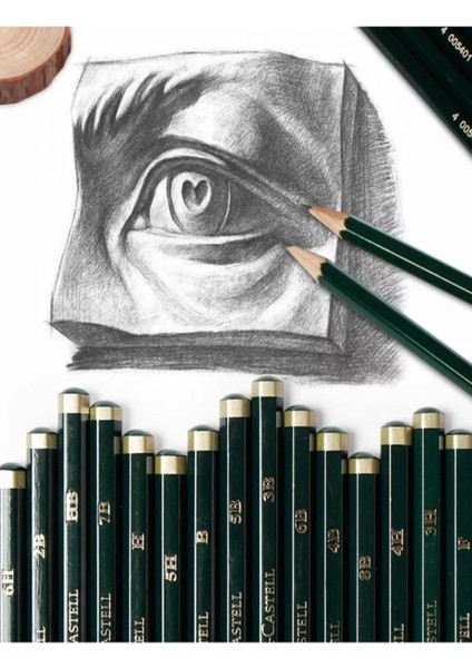 Schoellershammer Drawing 180 gr A5 20 Yp Dereceli Kurşun Kalem Cretacolor 6'lı Aquarell Eskiz Set indirimleri