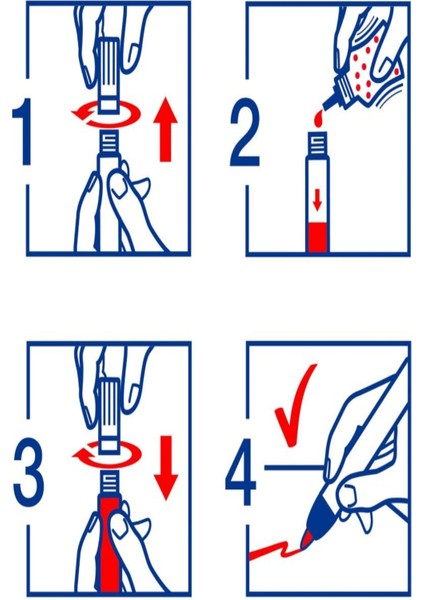 360XL BT30 Kombo 1'li Blister, Yazı Tahtası Kalemi, Siyah modelleri