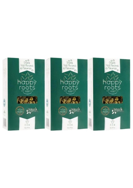 Organik Yeşil Mercimek Makarnası 3 Lü