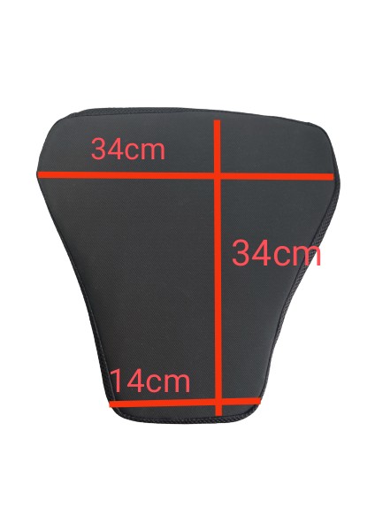 Scooter Sürücü Konfor Sele Minderi