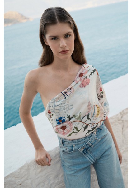 Desenli Modal Eşarp Enjoy Soft Pembe fiyatları