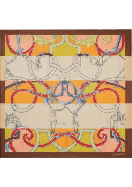 Desenli Modal Eşarp Hamhara Kahve indirimleri