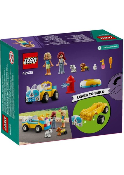 42635 LEGO Friends Köpek Kuaförü Arabası 60 Parça +4 Yaş fırsatları