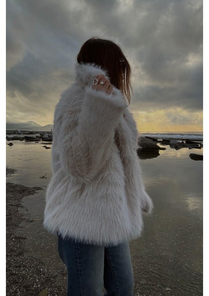 Bej Suni Kürk Kaban