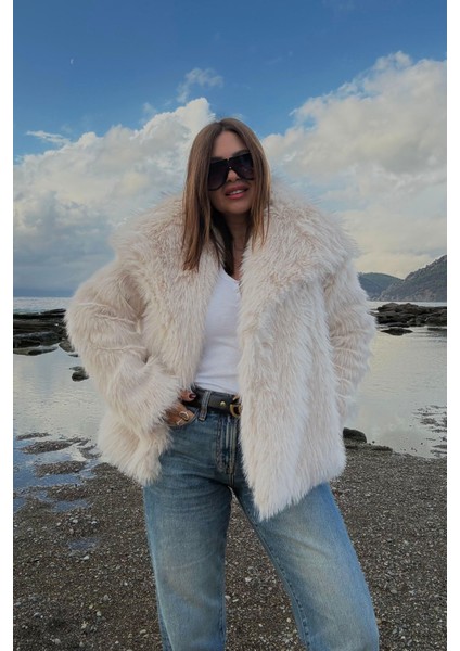 Bej Suni Kürk Kaban