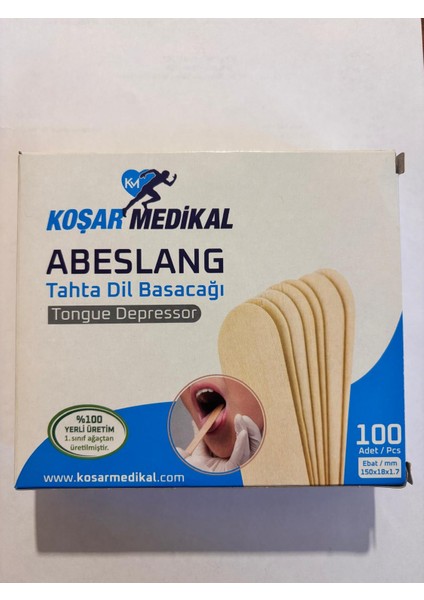 Abeslang Tahta Dil Basacağı 100 Lü