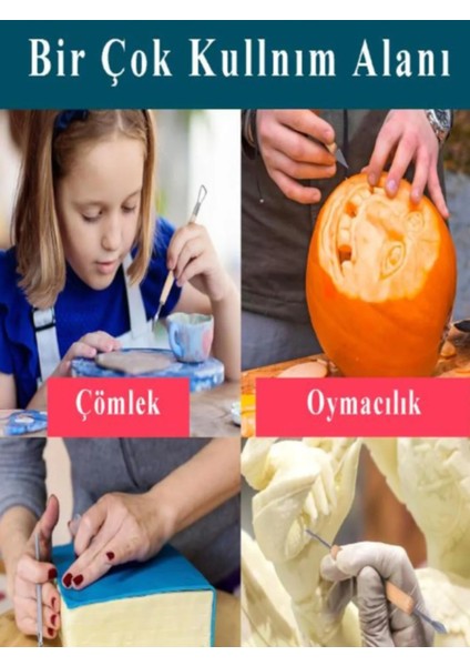 Kil Şekillendirme 11’li Çantalı Set