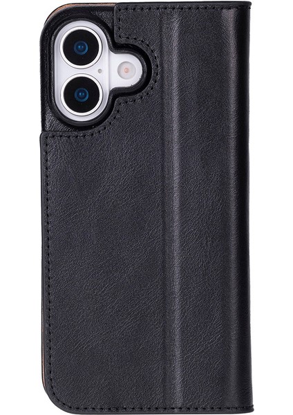 Luca iPhone 17 Deri Kılıf-Siyah modelleri