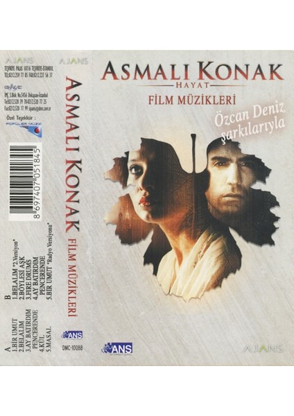 Various – Asmalı Konak -Hayat- (Film Müzikleri) Kaset
