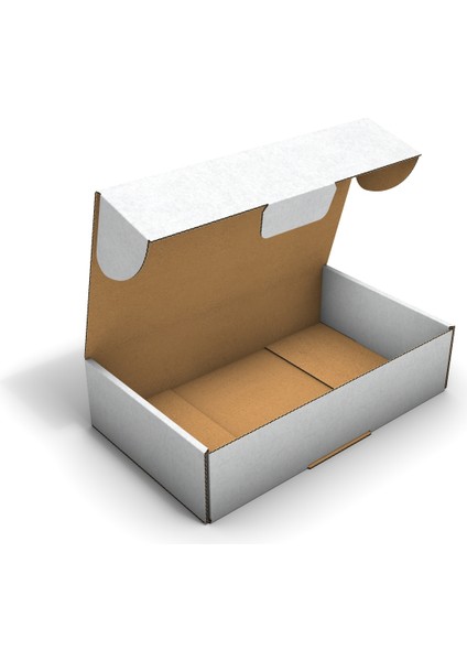 Ondüle 25X15X6 cm Testliner E-Ticaret Kargo Gönderi Kutusu