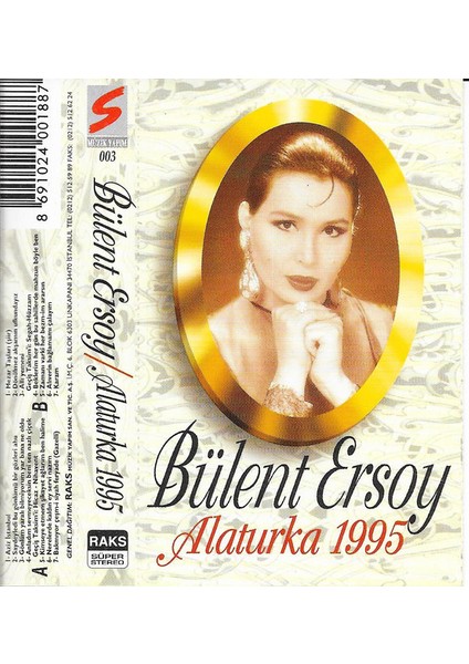 Bülent Ersoy – Alaturka 1995 Kaset