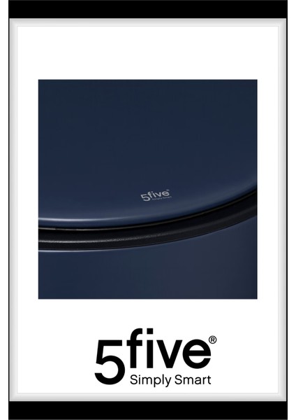 Çöp Kovaları Simply Smart Delta 30 Lt Metal Petrol Mavisi indirimleri