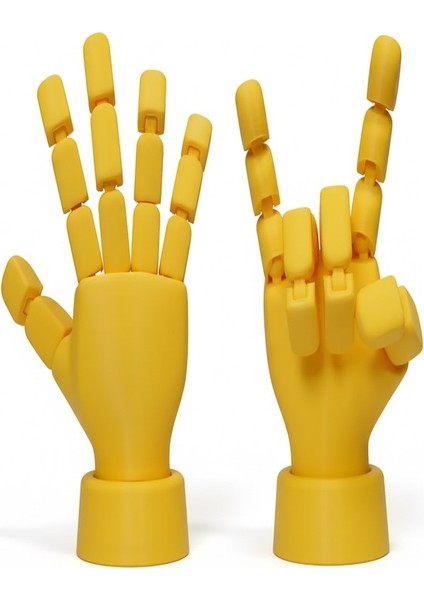 Eklemli Hareketli 3D Baskı El Modeli – Pozlanabilir Dekor ve Koleksiyon Ürünü -Kırmızı ,mav,beyaz,turuncu, Sarı,yeşil Renkseçenekli fiyatları