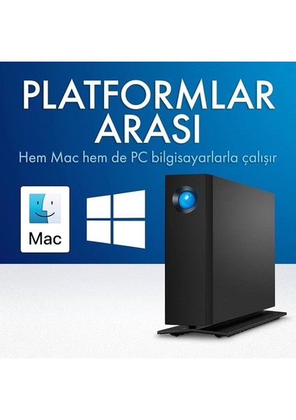 <![cdata[lacıe 24TB D2 Professıonal STHA24000800 Thunderbolt 4 Harici Disk]]> fiyatları
