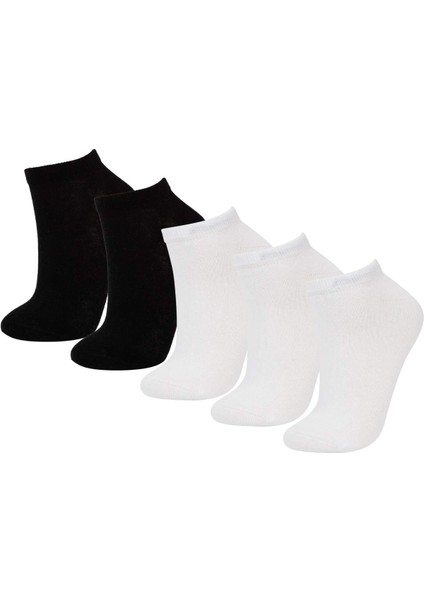 Erkek Çocuk 5'li Pamuklu Patik Çorap