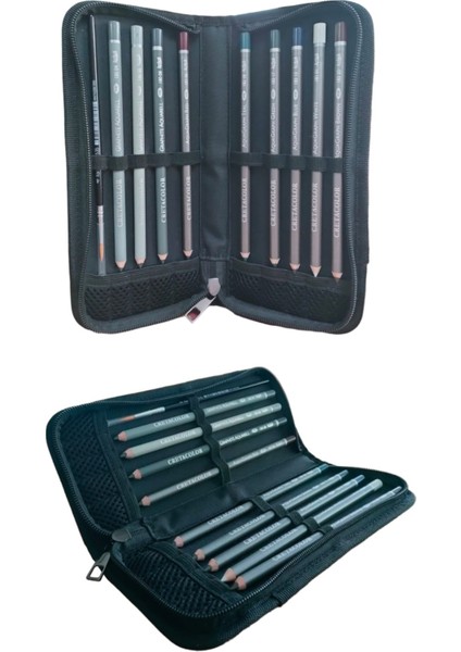 Canson A5 200 gr 20 Sayfa Taşıma Çantası Cretacolor 6'+3 Aquarell Sulandırılabilir Dereceli Kalem fiyatları