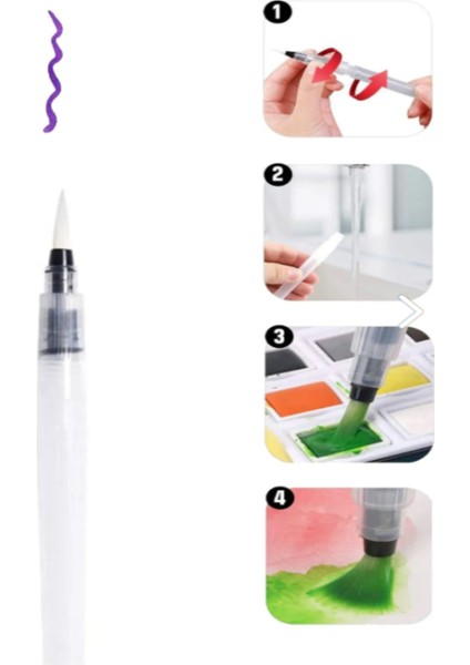 Canson A5 200 gr 20 Sayfa Taşıma Çantası Cretacolor 6'+3 Aquarell Sulandırılabilir Dereceli Kalem