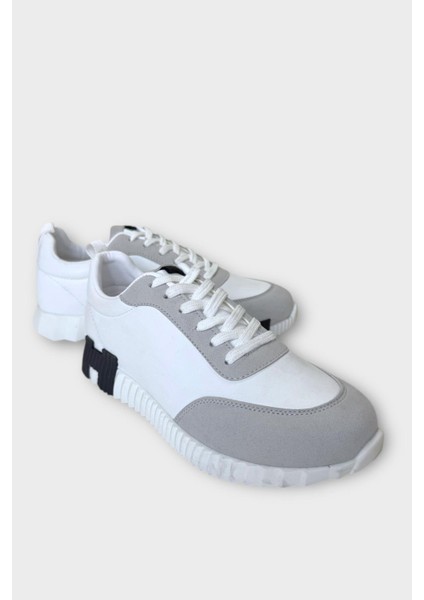 Erkek Günlük Sneaker Ayakkabı Beyaz - Siyah fiyatları