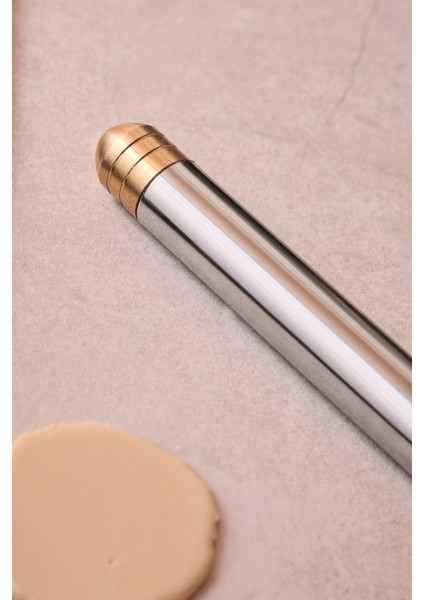 Proroll 304 Paslanmaz Çelik Gold Merdane 60 cm Hamur Oklavası 18/10 fiyatları