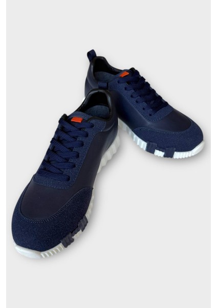 Erkek Günlük Sneaker Ayakkabı Lacivert fırsatları