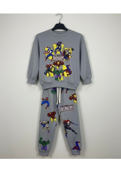 Avergens Karakterli Erkek Çocuk Alt Üst Takım 3 Iplik fiyatları