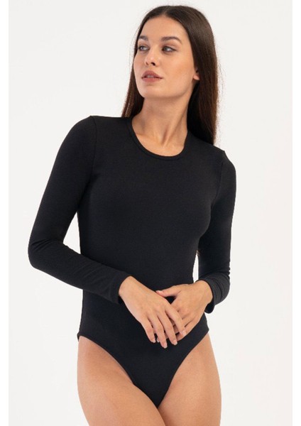 Içlik Bisiklet Yaka Çıtçıtlı Badi Uzun Kol Normal