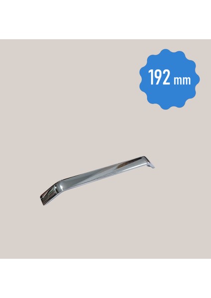 Serenay 160 mm Alüminyum Metal Siyah Geniş Dolap Çekmece Kulpları modelleri