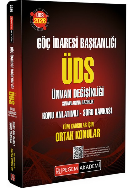 2026 Göç İdaresi Başkanlığı ÜDS Ünvan Değişikliği Sınavlarına Haz