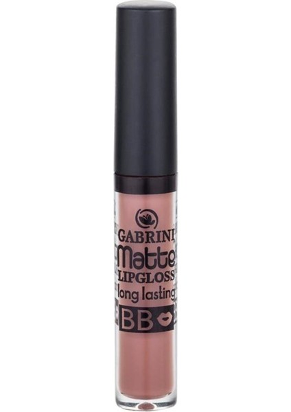 Gabrini Matte Long Lasting Mat Bej-Kahve Likit Ruj modelleri