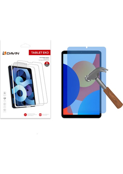 Xiaomi Redmi Pad Se 8.7 Uyumlu Davin Tablet Nano Ekran Koruyucu-Şeffaf