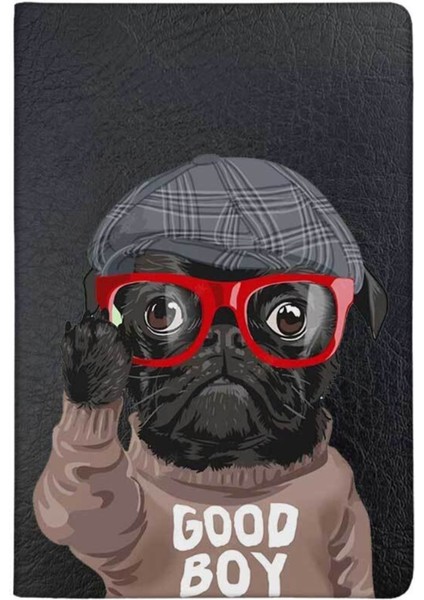 Good Boy Desenli Deri Pet Evcil Hayvan Kedi Köpek Pasaport Sağlık Karnesi Kabı Kılıfı