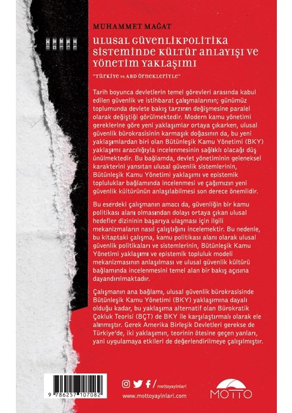 Ulusal Güvenlik Politika Sisteminde Kültür Anlayışı ve Yönetim Yaklaşımı - Muhammet Mağat fiyatları