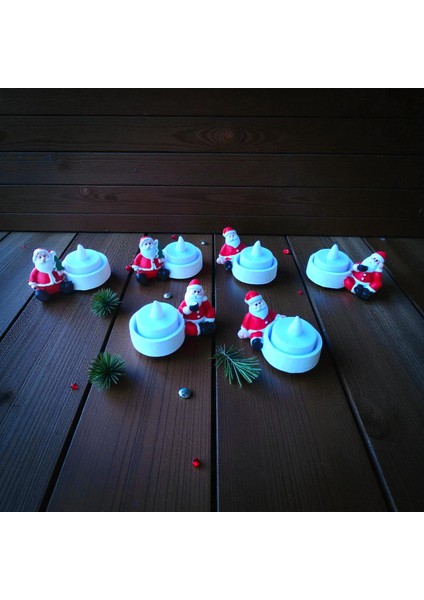 Yılbaşı Dekorasyon 6 Lı Neol Baba Tealıght Mumluk Yılbaşı Dekorasyon Biblo fiyatları