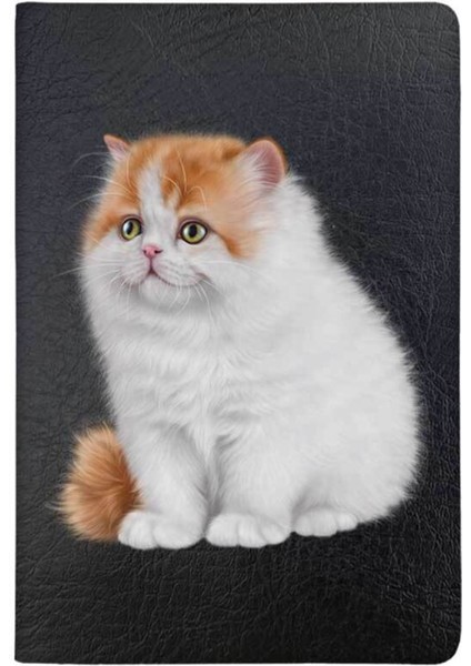 Ragamuffin Desenli Deri Pet Evcil Hayvan Kedi Köpek Pasaport Sağlık Karnesi Kabı Kılıfı