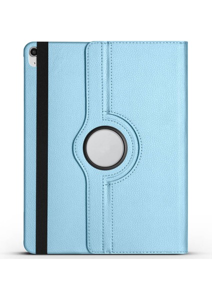 iPad Air 13 2025 M3 Inc Dönebilen Standlı Kılıf - Mavi