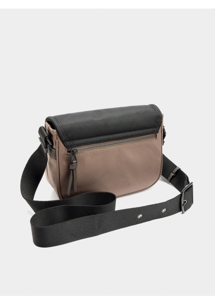 Teknik Kumaş Renk Bloklu Çapraz Askılı Çanta, fırsatları