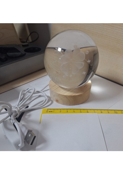 Yonca Figürlü LED Işıklı Küre fiyatları